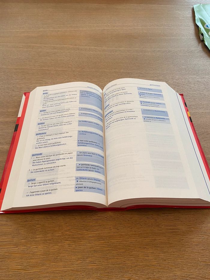 Lot Dictionnaire Robert & Collins Allemand collège et cahier d’allemand 6e neuf - photo numéro 14