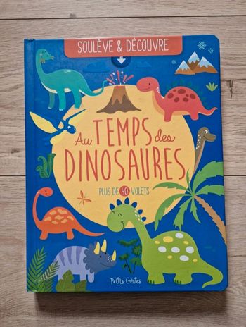 Livre "Au temps des dinosaures"