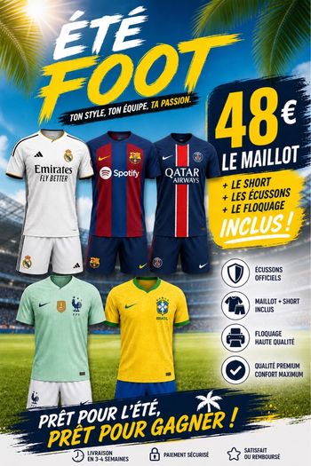 Maillot de foot ⚽️ 