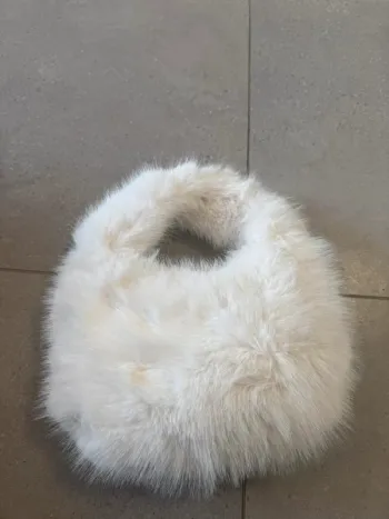 Sac à main blanc, très bon état, 30*15cm