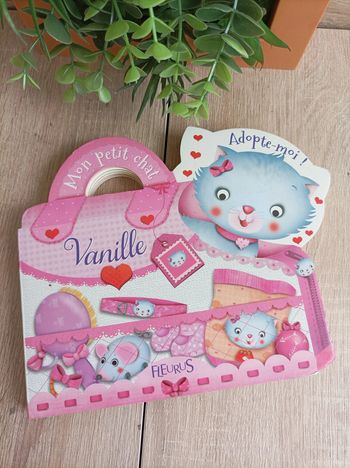 Livre enfant Mon petit chat Vanille Fleurus