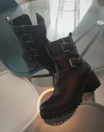 Bottines noires femme pointure 39
