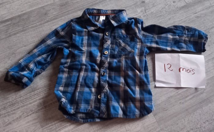 chemise à carreau