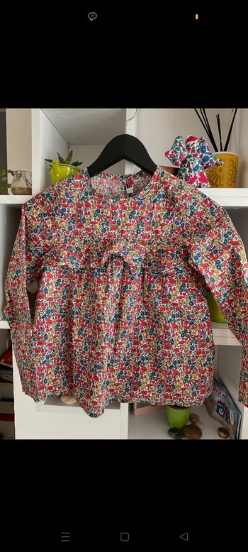 Blouse liberty Absorba 10 ans