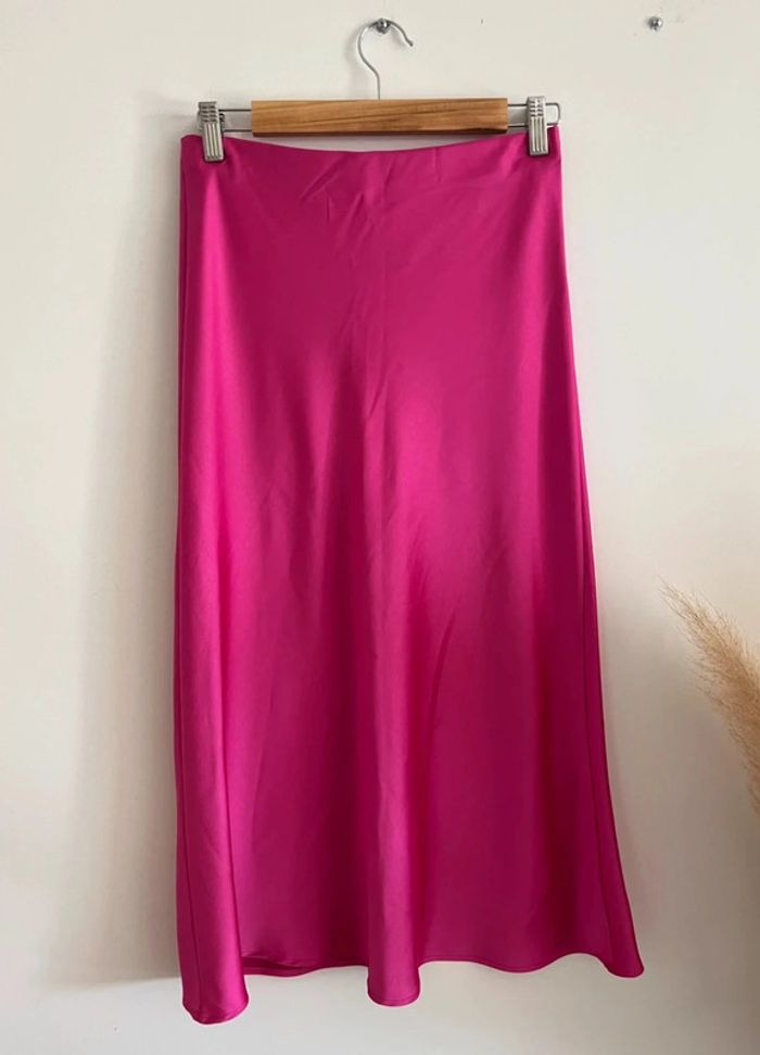Ensemble jupe et chemisier fuschia Impérial - photo numéro 14