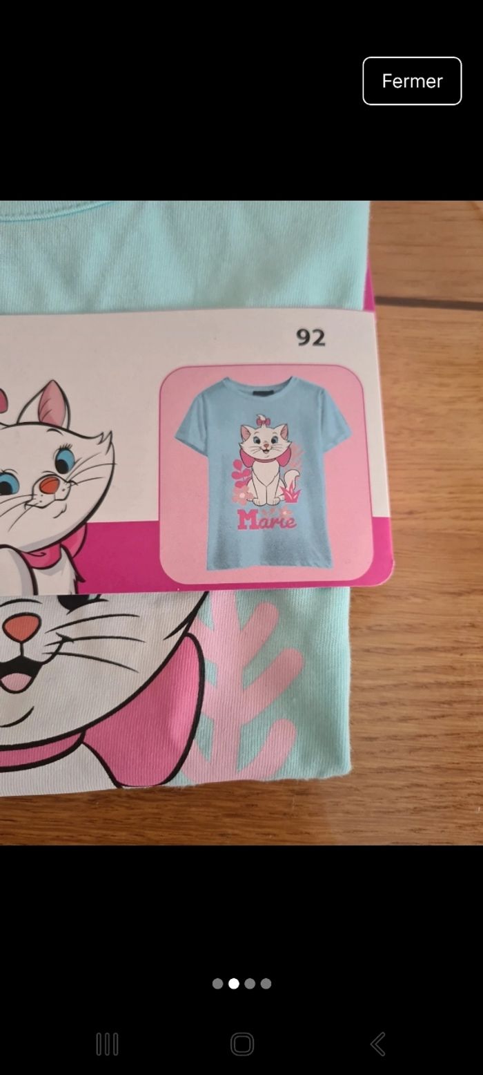 Tshirt Marie aristochat neuf - photo numéro 2