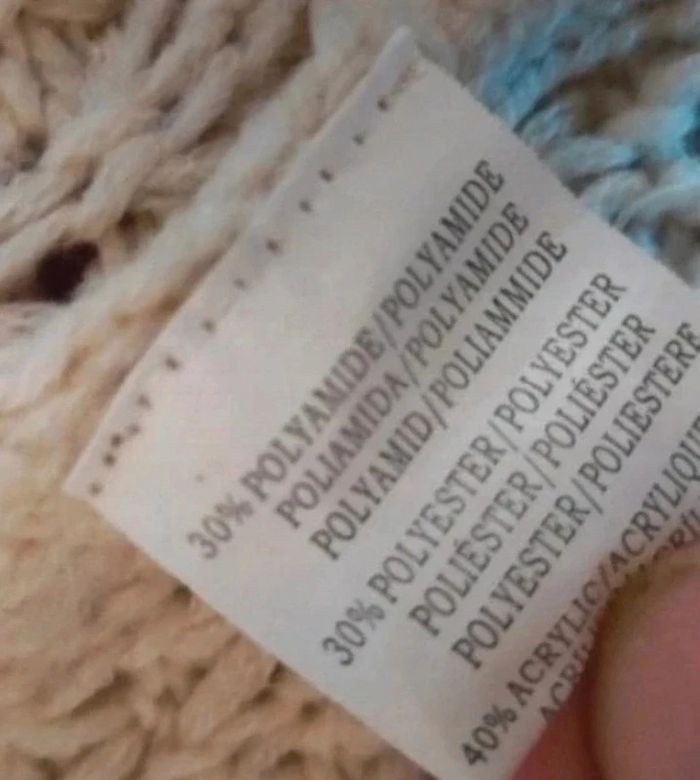 Gilet en moumoute crème sans manches taille 36-38 - photo numéro 6