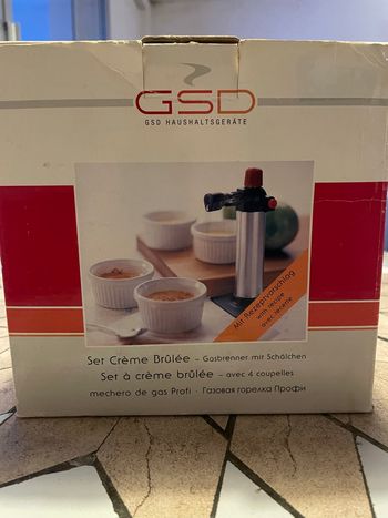 Set crème brûlée 