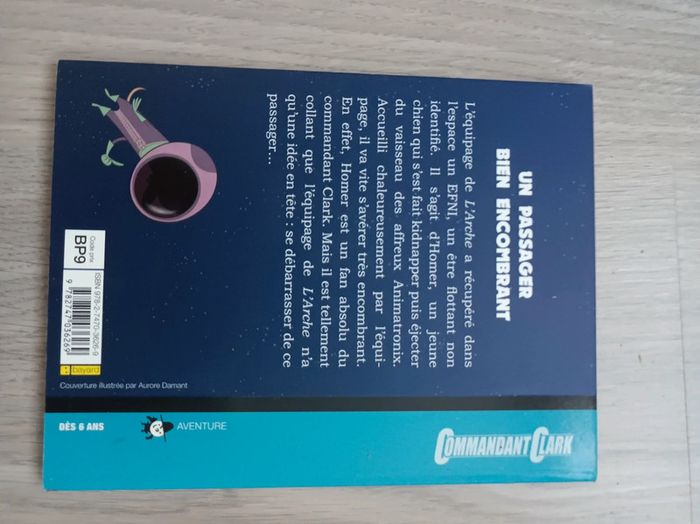 Lot de 3 livres Commandant Clark-1 Un passager bien encombrant/2 Le bal de l'espace/3 Foxy en danger - photo numéro 9