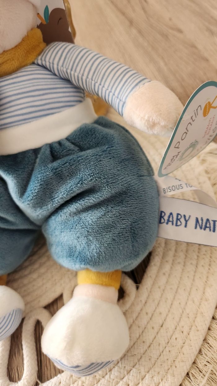 Doudou bébé Ours Baby Nat Neuf - photo numéro 4