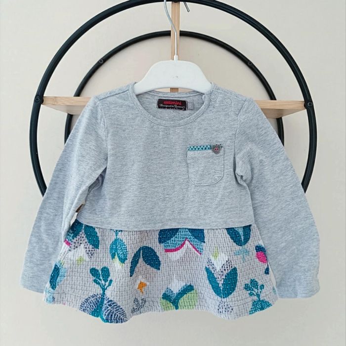 18 mois blouse tunique teeshirt catimini 80 cm