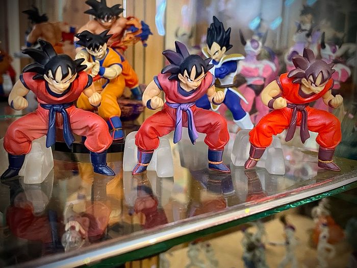Figurine dragon ball gashapon hg Goku