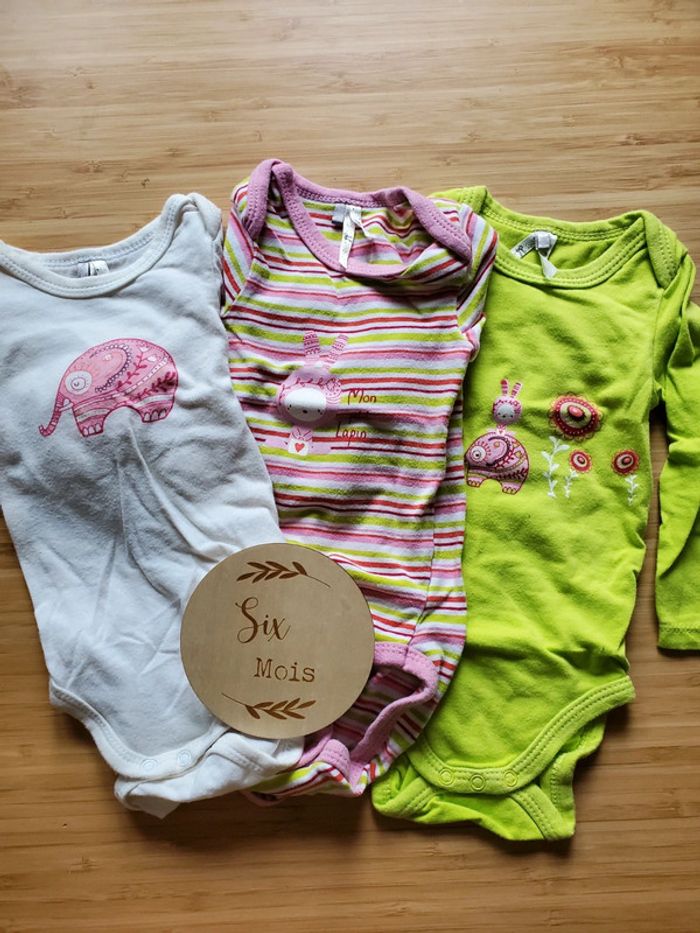 Lot de 3 bodys orchestra