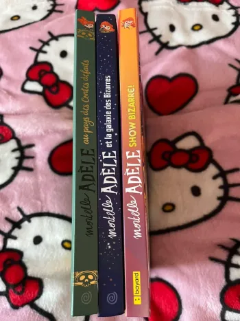 3 Grands Livres Mortelle Adèle