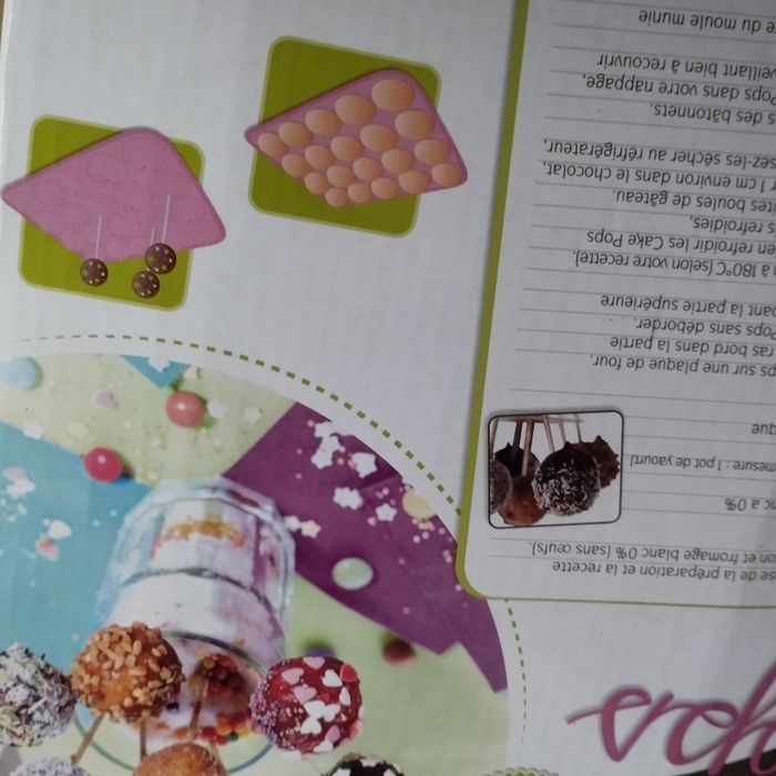 Moule silicone à cake pops Neuf - photo numéro 6