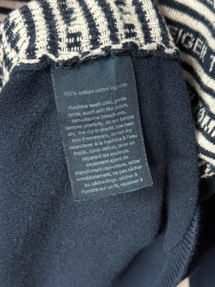 💙 pull Tommy Hilfiger / Bleu marine / T-M 💙 - photo numéro 7