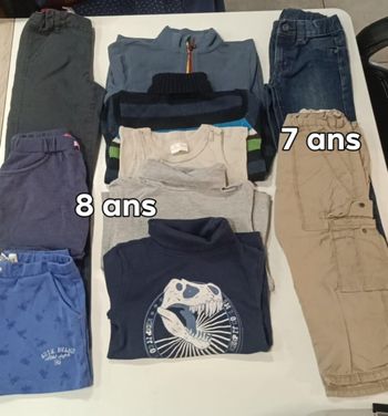 Lot 7-8 ans garçon 