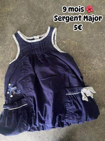 Robe 🌺 6 mois 🌺 Sergent Major