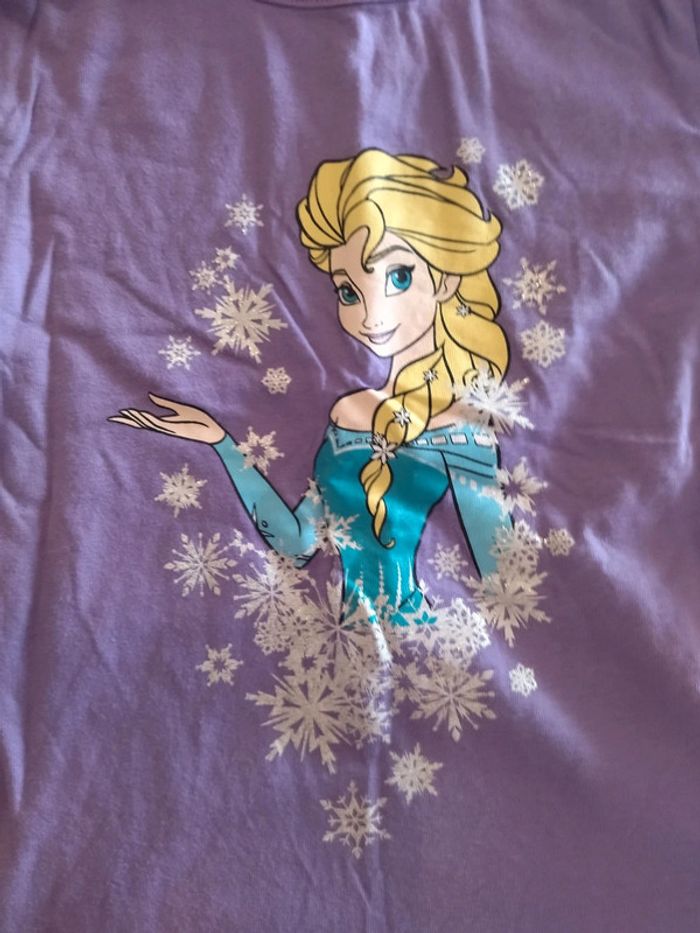 T-shirt disney reine des neiges 3 ans - photo numéro 2