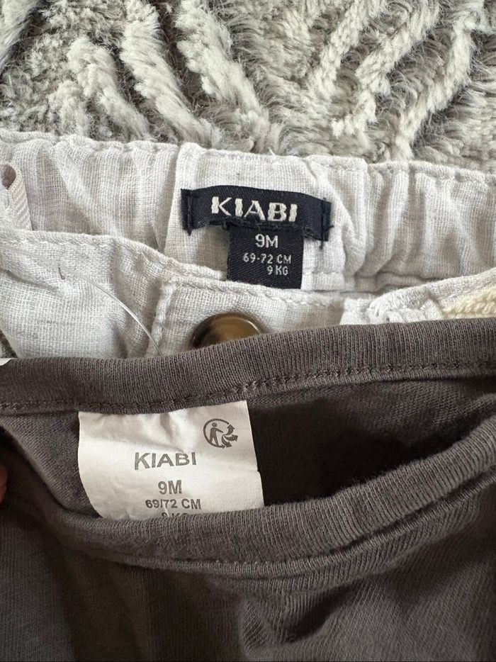 Ensemble t-shirt & pantalon Kiabi 9 mois - photo numéro 3