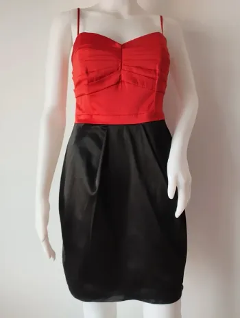 Robe bustier ou fines bretelles satinée H&M taille 42