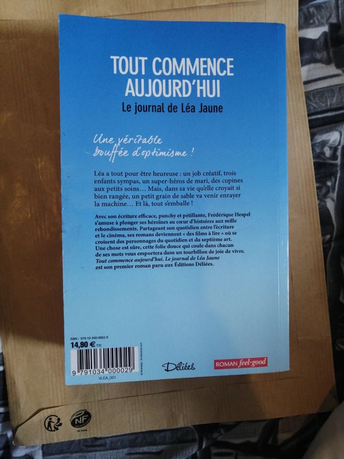 Tout commence aujourd'hui, le journal de Léa Jaune. Frédérique Hespel - photo numéro 2