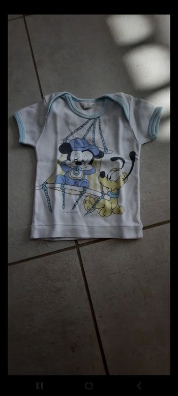 Tee shirt mickey