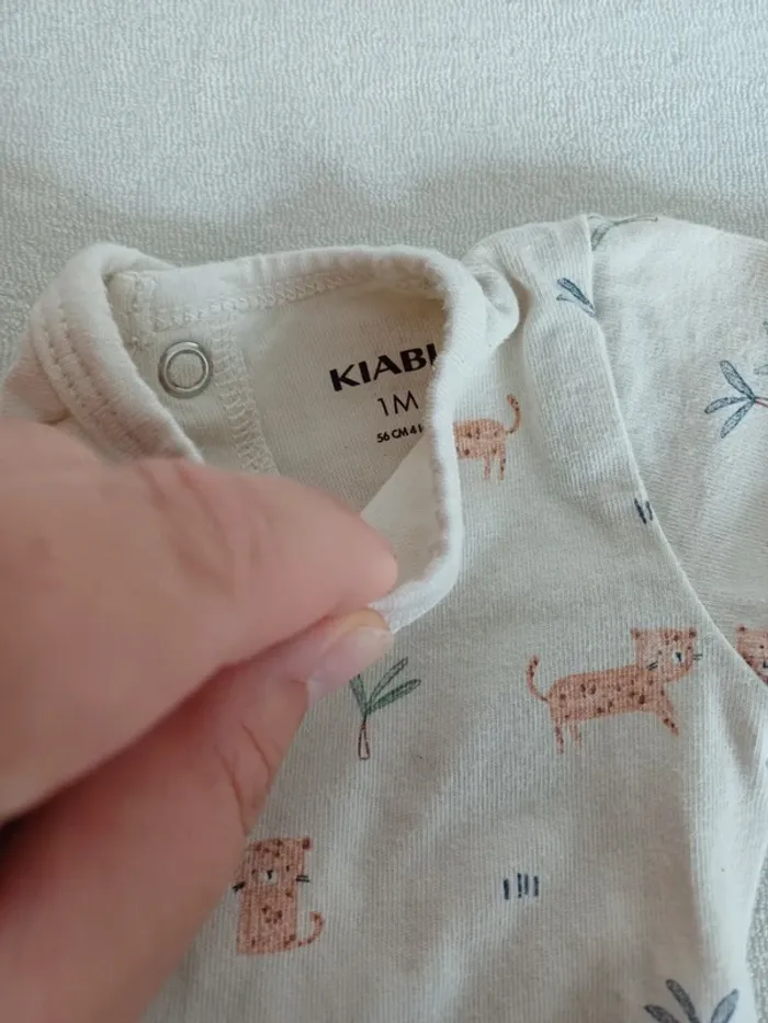 Pyjama léger 1 mois - photo numéro 3
