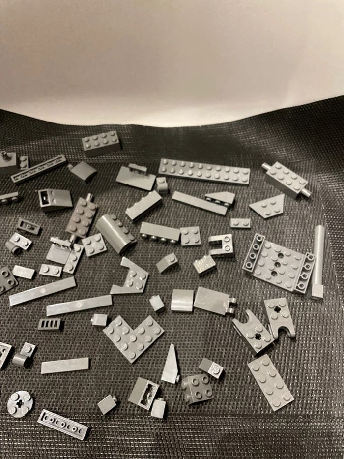 Lego lot vrac gris foncé officiel pièces détachées caserne star wars Harry Potter city - photo numéro 10