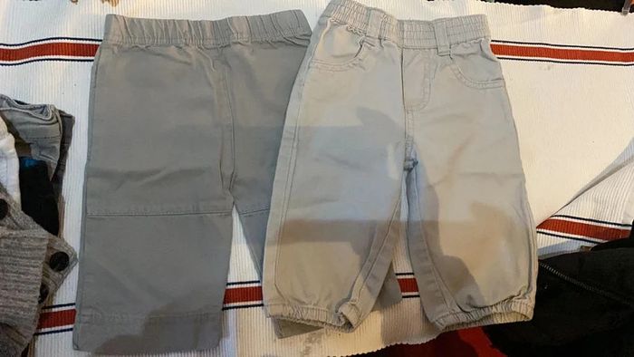 Lot pantalons légers T68