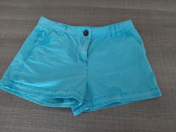 Short bleu turquoise 38