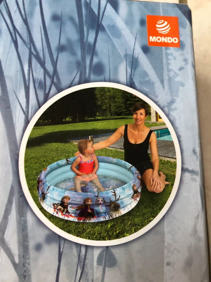 Piscine gonflable 100 cm La Reine des Neiges Neuve dans emballage - photo numéro 2