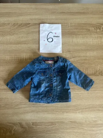 Veste en jean 6 mois