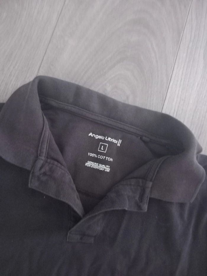 Polo Noir Taille 40 - photo numéro 2