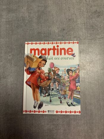 Livre Martine fait ses courses