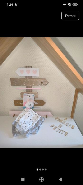 Doudou Marie des Aristochats Disney baby 