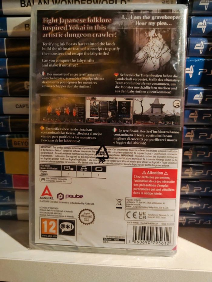 Labyrinth Of Zangetsu Nintendo Switch - photo numéro 2