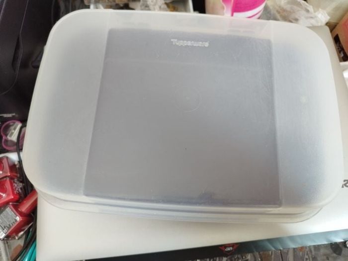 Boîte à  biscuit Tupperware d'occasion