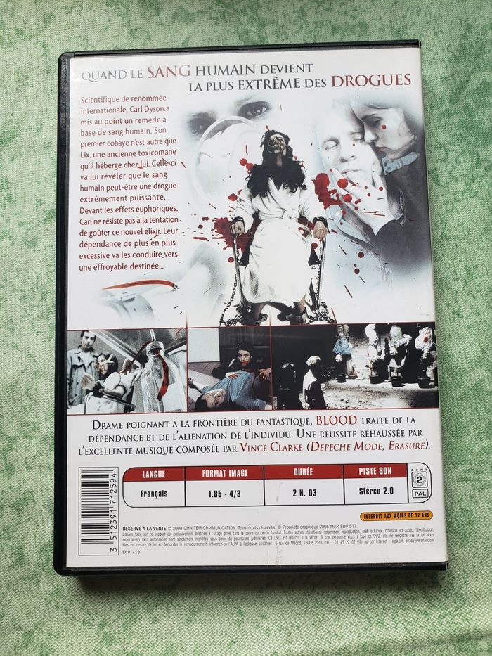 Dvd blood - photo numéro 2