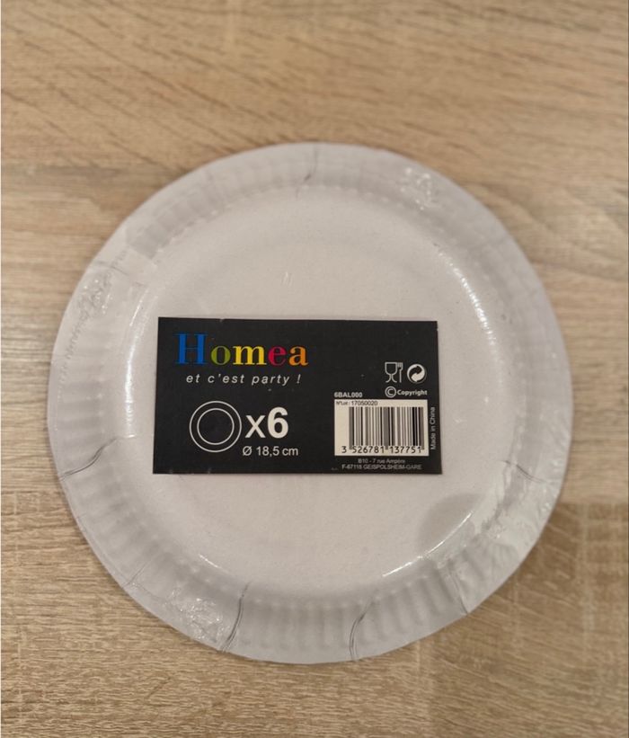 Assiette en carton Barbie - photo numéro 2