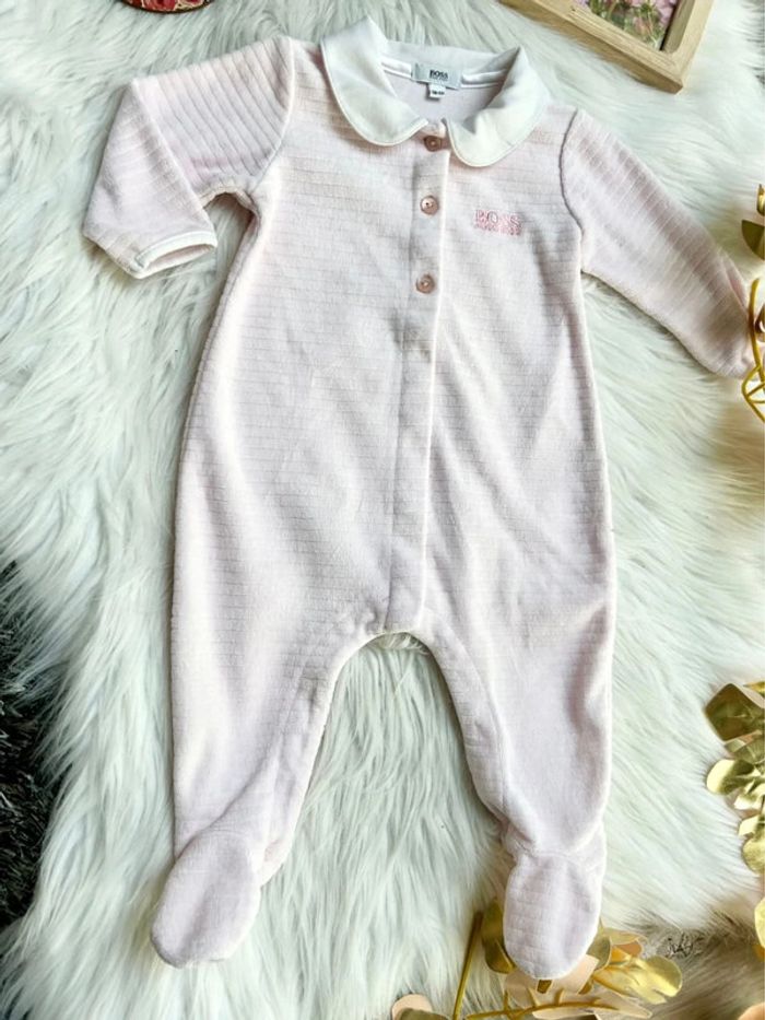 Pyjama rose - Hugo BOSS - 3 mois - photo numéro 2