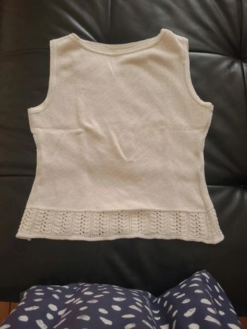 débardeur en coton taille 42