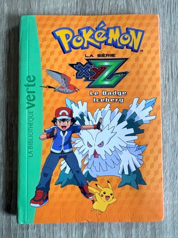 Livre Pokémon – Série XYZ – « Le Badge Iceberg » – N°33
