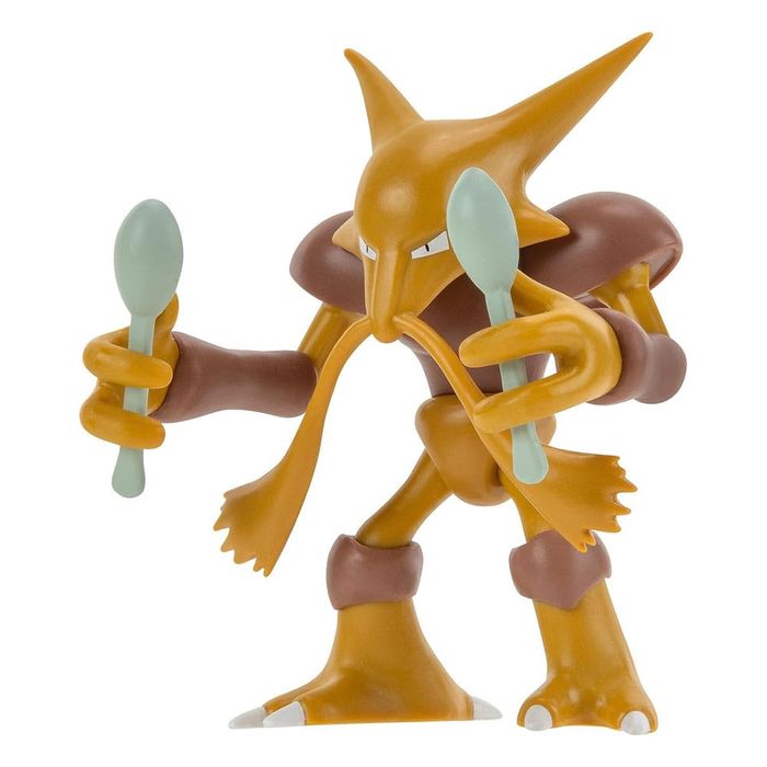 Alakazam Figurine Battle Feature Figure Deluxe Action Pokémon - photo numéro 3