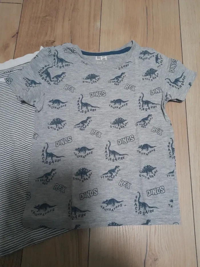 2 maillots garçon 4 ans - photo numéro 2