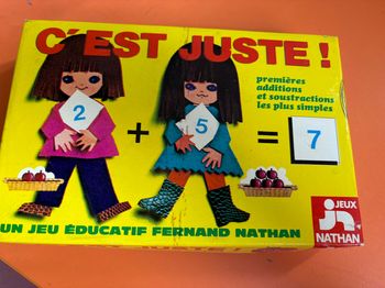 Jeux de calculs « c’est juste » Nathan