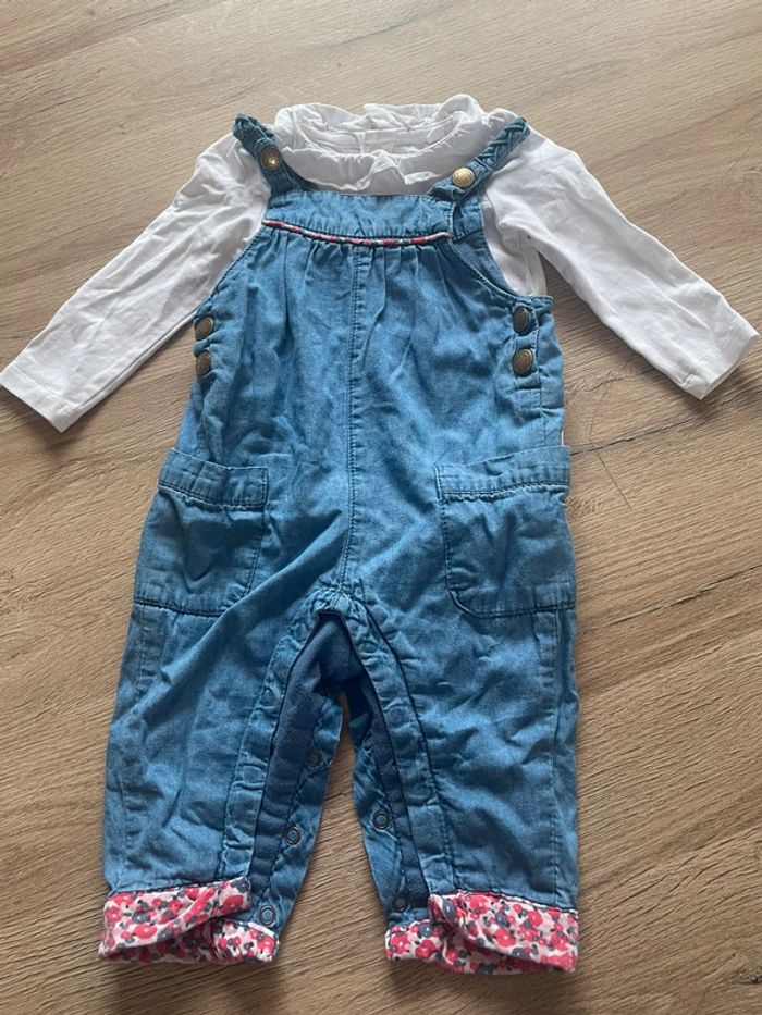 Ensemble body salopette