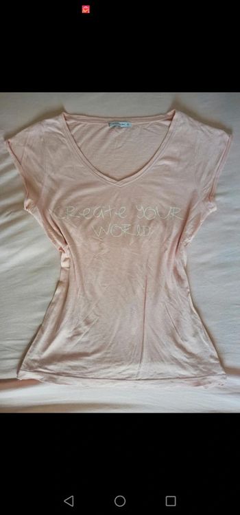 T-shirt rose gemo