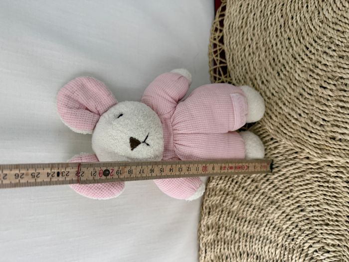 Doudou souris rose NOUNOURS - photo numéro 3