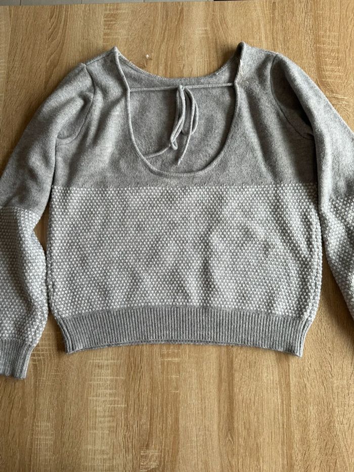 Pull gris Kilky - photo numéro 2